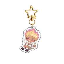 Cute Blue Lock Q - Version Acrylic Keychain Valentine's Day Gift For Boyfriend/Girlfriend - Multicolor - View 12