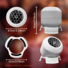 1个情人节投影仪，红色爱心投影灯，带旋转底座的LED夜灯，适用于派对、婚礼装饰和室内卧室装饰 - USB - 查看 6