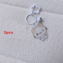 Mặt dây chuyền hình mèo pixel dễ thương, thích hợp để trang trí phòng, ba lô, móc khóa, phụ kiện túi xách, trang trí nhà cửa. Thiết kế đáng yêu, vẻ duyên dáng tinh nghịch, trang trí nhẹ nhàng, bền bỉ, mặt dây chuyền phẳng, dành cho người sưu tầm, người yêu thích sự dễ thương. - Nhiều màu - Xem 10