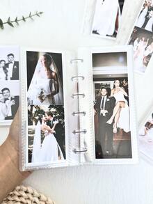 Personalized Photo Albums, Mini Long Strip Albums, Upload 10/20 Photos, Photo Printing Paper Set, Travel Keepsake Books, Personalized Custom Printing, Mini Photo Printing. A Birthday Or Anniversary Gift, Made With Premium Paper, Ideal For Parties, Weddings, Birthdays, Business Gifts, Christmas, Thanksgiving, Valentine's Day - Multicolor - View 7