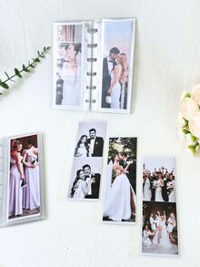 Personalized Photo Albums, Mini Long Strip Albums, Upload 10/20 Photos, Photo Printing Paper Set, Travel Keepsake Books, Personalized Custom Printing, Mini Photo Printing. A Birthday Or Anniversary Gift, Made With Premium Paper, Ideal For Parties, Weddings, Birthdays, Business Gifts, Christmas, Thanksgiving, Valentine's Day - Multicolor - View 9