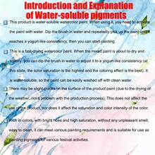 Watercolor Solid Painting Pigment Disc, 30g Paint, Washable And Color-Removable, Suitable For Valentine's Day Themed Painting, Major Sports Events, Parties And Other Activities - 30g/1.06oz - View 4