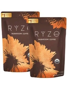 west month RY-ZE Mushroom Coffee-6 AdaptogenicMushrooms, Organic, Instant, Better Energy,Focus, DigestionMCT Oil - 2pcs - 查看 9
