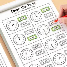 This Timer Workbook Is Very Suitable For Family Education Activities, Including Reading And Math Practice Books, And Is Also Very Suitable For Classroom Teaching And Back-To-School Supplies. - Multicolor - View 8