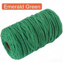 50M/164ft 3mm Colorful Rope String, Handmade DIY Binding Weaving Bag Wrapping Decor Macrame Accessories Materials - Color Mixing - View 37