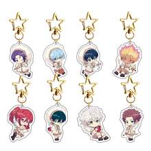 Cute Blue Lock Q - Version Acrylic Keychain Valentine's Day Gift For Boyfriend/Girlfriend - Multicolor - View 2