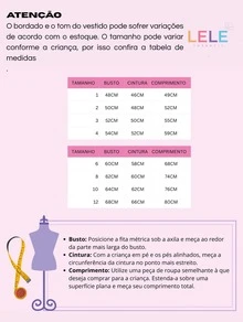 Children's Embroidered Party Dress With Luxurious Pearl Belt - 白色 - 查看 9