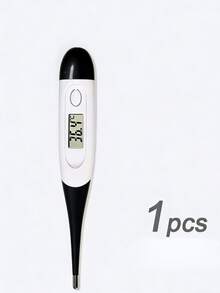 1/2pcs Adult Digital Thermometer, 10 Seconds Fast Oral Body Temperature Measurement For Fever, 2pcs Thermometer Set, Accurate Temperature Reading In Celsius/Fahrenheit, Family Healthcare, Gift, Household Essential, Health Essential - Multicolor - View 2