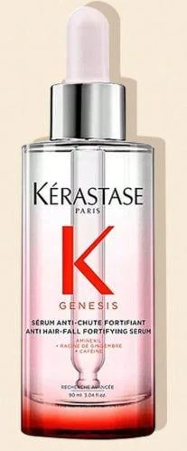 Kérastase KERASTASE Genesis Anti-Hair Loss Scalp Serum, Vårdar hårbotten, Stärker hårrötterna, Minskar håravfall, Intensiv hårvårdsessens, Lämplig för alla hårtyper, 90 ml