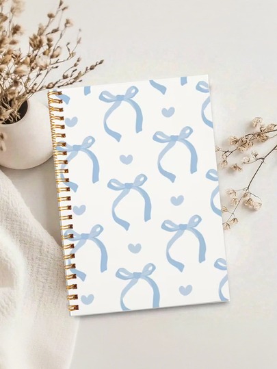 دفتر ملاحظات حلزوني وردي أنيق مقاس 5.5 * 8.3 بوصة، 120 صفحة - هدية مثالية للنساء والفتيات، مذكرة أنيقة | جماليات جميلة | تجليد حلزوني متين - مقاس 5.5 * 8.3 بوصة - 120 صفحة مع علامات اليوم والطقس والملاحظات والتاريخ، لوازم مدرسية، عودة إلى المدرسة