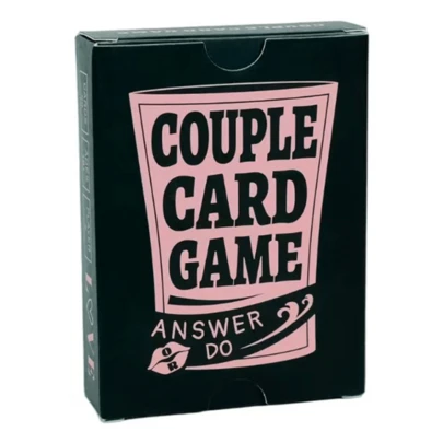 A Creative Interactive Card Game Designed For Couples, Perfect For Playing After Meals With Friends, Bringing Endless Joy, And Kicking Off A Romantic Entertainment Night. An Exquisite Gift For Valentine's Day And New Year.