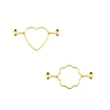 1pc Wax Seal Stamp Mold Circular Frame Holder Metal Ring Stamp Head Wax Granule Cover Shaper - Gold - View 16