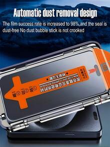 2pcs 9H Hardness Tempered Glass Screen Protector, High Aluminum Wire Mesh Printing, Dual Anti-Explosion Anti-Scratch, Office/Metro Anti-Peeping, Compatible With Samsung Galaxy S26 S25 S24 Ultra FE A57 A37 A56 A36 A17 A07 A16 A26/ 15T 14T 13T - Clear - View 10