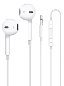 3.5mm Wired Earphones, In-Ear Stereo Bass Headphones With Microphone For Audio Calls And Music, Compatible With IPad/PC - White - View 10