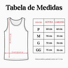Regata Masculina Cavada Cruz Abençoado Algodão 100% Estampada Premium Academia Verão Treino Fitness Casual Streetwear Oversized - Branco - Visão 6