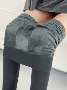 1双女士保暖加厚连裤袜，秋冬季加厚保暖踩脚裤 - 彩色 - 查看 4