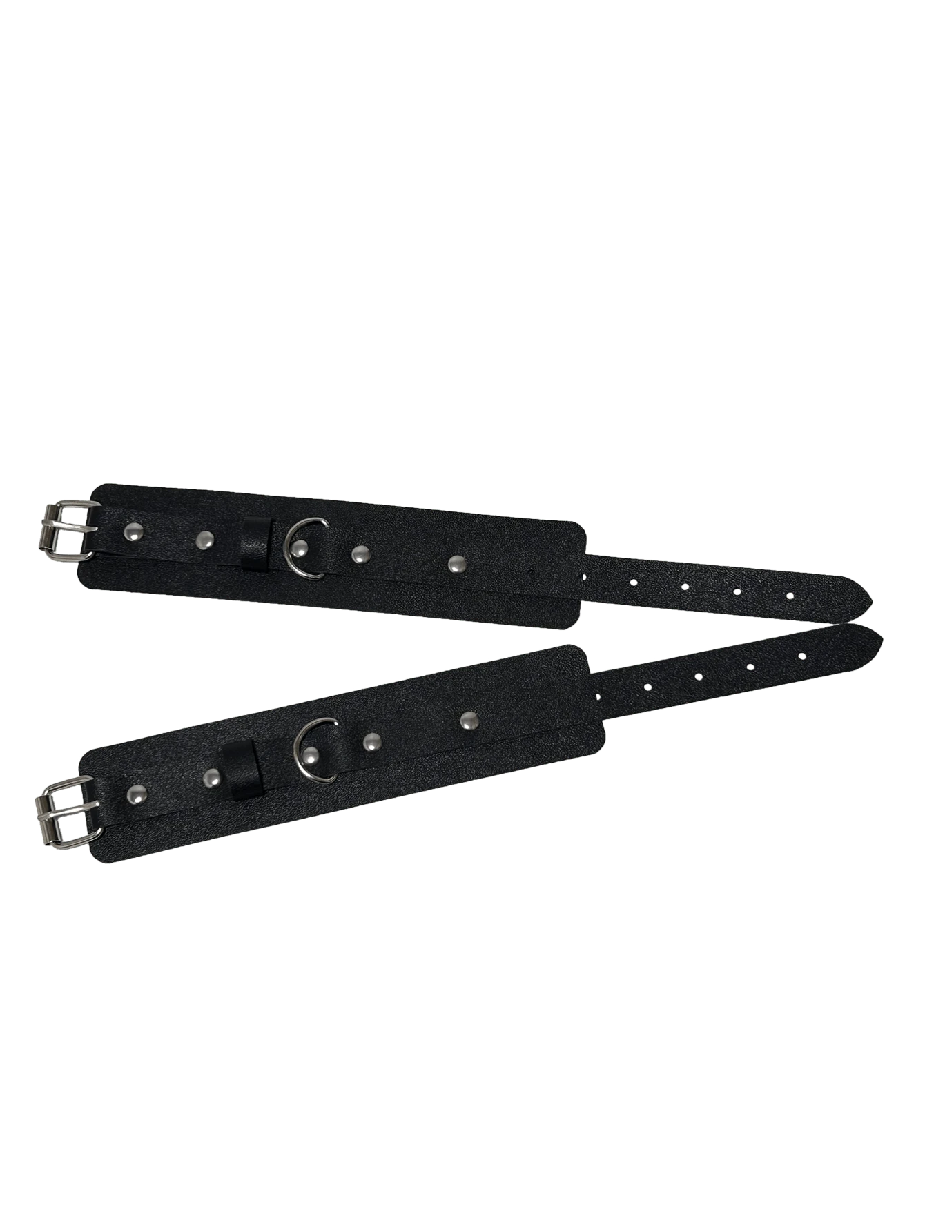 1/2 件时尚皮革手链，带方形和圆形铆钉，非主流朋克摇滚风格，适合日常佩戴，狂欢