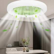 Ventilador Silencioso  Foco Lampara a Control Remoto Multicolores, Velocidades JWJ - V01 SIN CONTROL - Ver 1