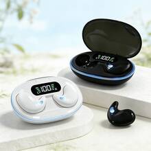 睡眠无线耳机 TWS 蓝牙 5.3 耳机 隐藏式耳塞 降噪运动耳机 - 彩色 - 查看 1