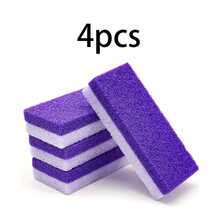 Professional Foot Pedicure Pumice Stone For Removing Foot Calluses And Dead Skin Scrubber, Double-Sided Usable, An Ideal Tool For Home Foot Care, Hand And Foot Care Tools - 紫色 - 查看 8