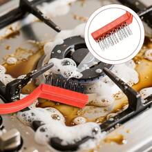 7Pcs Crevice Cleaning Brush Set, Hard Bristle Cleaning Supplies For Kitchen, Bathroom, Corner, Sink, Cup, Teapot, Bottle, Blender - Multicolor 7-piece Set - View 10