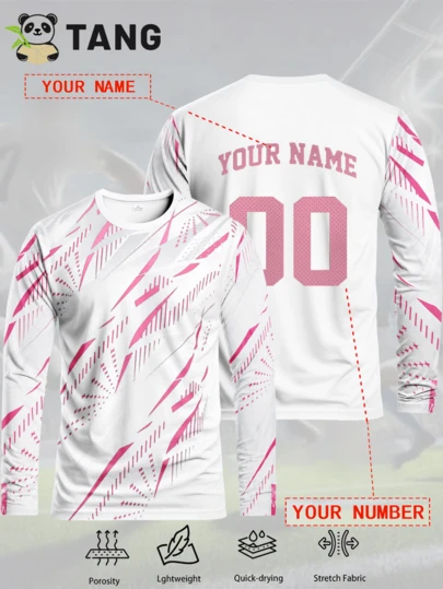 Camiseta de fútbol de manga larga personalizada con estilo mexicano para hombres, personalizable con nombre y número, cómoda sudadera de cuello redondo de manga larga adecuada para entrenamiento de fútbol, uso casual y como regalo