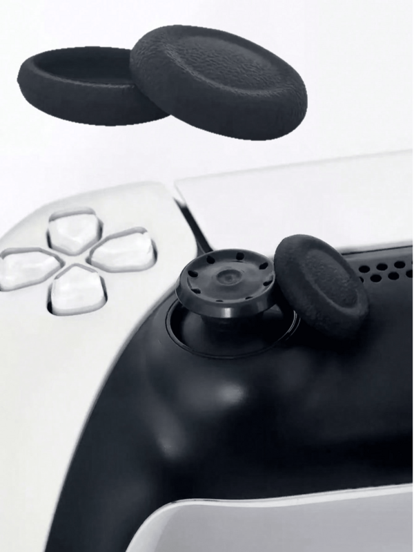 Gaming Accessories: Joystick Cap, Joystick Replacement Cap, Joystick Button Repair Cap, Gaming Finger Sleeve, Mobile Game Finger Protector. Anti-Slip Design, Improve Controllability, Compatible With PS4 And Game Controllers. Replacement And Repair Caps, Easy To Install Without Disassembly. Excellent Gift For Gamers, Various Styles Available. Sweat-Proof, Anti-Slip, Fingerprint-Proof.