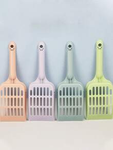 Plastic Cat Litter Scoop, Self-Cleaning Cat Litter Box Shovel, Kitten Toilet Cleaning Tool, Cat Supplies