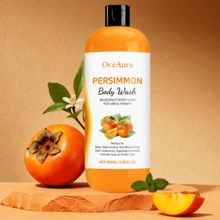 OceAura Persimmon Body Wash For Body Odor Control – Natural Deodorant Bar Soap For Strong Odor Smelly Feet Remove, Cleansing Body Deodorizing With Persimmon & Green Tea Extracts - 柿子 - 查看 1