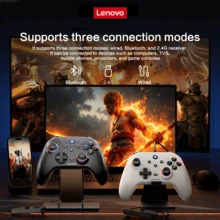 Lenovo S02 Wireless Gaming Controller Three-Mode Connection (2.4G/Bluetooth/Wireless) Hall Effect Joystick And Trigger Compatible With PC/Mobile/IOS/TV 600mAh Battery - Multicolor - View 5