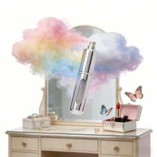 1 Pcs Travel Refillable Atomizer Sprayer For Perfume And Cologne Travel Bottle, Mini Perfume Refillable Bottle Perfect For Pockets - Màu xanh lam - Xem 8