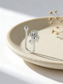 1pc Casual & Unique Spider Nose Ring, Women's Nose Stud Jewelry, Suitable For Daily Wear, Beach, Party