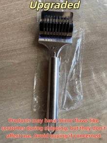 1pc Stainless Steel Noodle Cutter, Manual Roller Noodle Maker, Multi-Function Noodle Cutting Tool, Noodle Making Kitchen Accessory - Multicolor - View 17