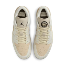 Nike Air Jordan 1 Low FW CN Men's Shoes, Casual Sneakers IB8855-121 - White Rice/brown - View 5