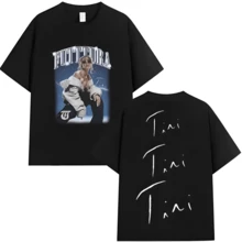 Singer TINI STOESSEL Futtura Tour New Album 2025 Graphic T-Shirts Men Women Fashion Men Women Clothing Streetwear High Quality - Black - View 1