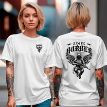 Camiseta Casual anime black clover manga - Branco - Visão 4