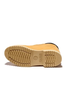 Timberland BEWMAN 中帮男士靴 防水吸汗透气防晒防风保暖多功能纯色Logo 弹性好易洗速干 运动户外徒步日常上学男士小麦色 TB150061 - 棕色 - 查看 5