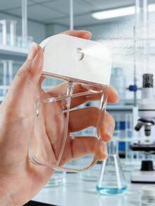 1.58盎司迷你喷雾瓶，细雾喷雾 - 透明，不含PVC，无香精，便携式旅行及化妆喷雾，适用于面部、植物、家居 - 耐用时尚设计，小巧便携，返校必备