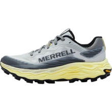 MERRELL AGILITY PEAK 6 织物户外徒步鞋，防滑耐用，低帮登山鞋，女款 - 淺灰黃 - 查看 9