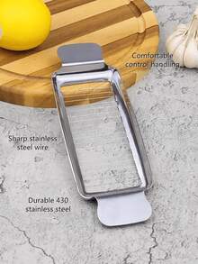 1pc Upgraded Cheese Slicer, Butter Divider, Multifunctional Cheese, Sausage, Ham, Egg Cutter - Multicolor - View 5