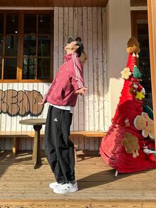 Adidas Originals CTT 3.1 SOFT New Chinese Style Mandarin Collar Striped Long Sleeve Jacket, Unisex