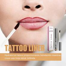 EELHOE Delineador de labios instantáneo despegable: resistente al agua, duradero, de múltiples tonos para labios definidos y vibrantes para mujeres y niñas. Perfecto para otoño e invierno. Ideal para la moda elegante del año 2000. Adecuado para cumpleaños, regalos de Navidad, fiestas. El mejor color. - Delineador de labios instantáneo despegable - Ver 3
