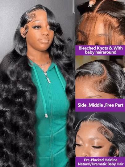 NATAN Natural-Looking Dark Brown Long Wavy Lace Front Wig For Women - 13x3 Ocean Wave, Heat-Friendly Synthetic, Voluminous Curls, Versatile Styling, Perfect For Everyday Or Vacation Looks, Versatile Hairpiece | Loose Wave Design | Full Voluminous Wig