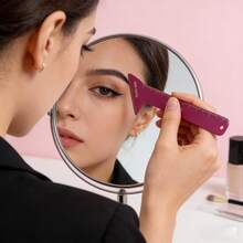 不锈钢眼线笔模板，防水眼线液工具，适用于眼线、化妆刷、印章、细削器 - 彩色 - 查看 7