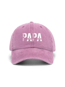 复古水洗可调节棒球帽，男女皆宜，四季皆可佩戴，春夏秋冬皆宜，是情人节、婚礼、圣诞节、父亲节、户外运动、旅行、防晒的理想之选，男女皆宜的礼物，可定制卡车帽，有黑色、粉色、紫色、黄色等多种颜色可选，休闲帽饰 - 均碼 - 查看 8