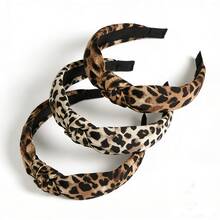 女士扭结发箍 - 异域风情蛇纹宽发箍，柔软弹力面料发饰，时尚扭结蛇纹设计发箍，舒适防滑，性感少女头饰，适合日常佩戴和派对，发带，发箍 - 彩色 - 查看 8