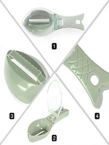 Fish Scale Remover - Plastic Fish Scale Scraper - Simple Kitchen Cleaning Tool - Washing Tool - Peeling Brush - Scrubbing - Cleaning - Fish Scale Scraper - Scraper - Kitchen Supplies - Suitable Gift For Fishing Friends, Relatives And Acquaintances - Multicolor - View 7