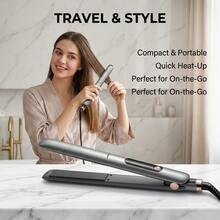 SOKANY SK-1924 多功能直发器，干卷直发三合一，合金材质，导热性好，直径21mm-30mm，均匀加热，减少头发损伤，智能温控直发夹，轻巧设计，方便携带，轻松打造日常发型，无论是直发还是卷发，都能轻松实现。 - 銀色 - 查看 5