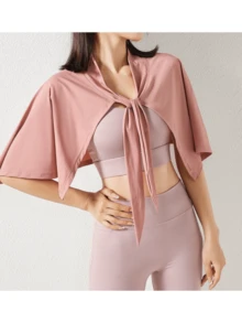 1pc Yoga Pants Cover Skirt, Slimming Quick-Dry One-Piece Concealed Buttocks Anti-Exposure Skirt, Half-Body Tennis Skirt - Multicolor - View 7