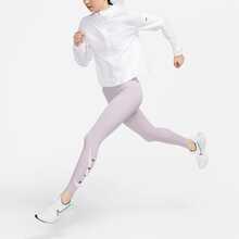 Nike Sportswear Logo刺繡雙拉鍊魚骨開襟短版夾克 - 白色 - 查看 4